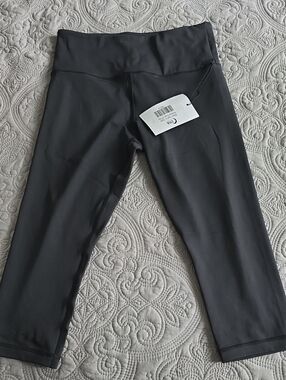 ZYIA Black Light n Tight Hi-Rise Crop Legging